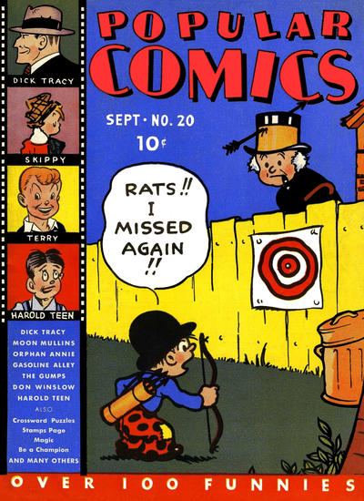 Cover for Popular Comics (Dell, 1936 series) #20
