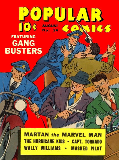 Cover for Popular Comics (Dell, 1936 series) #54