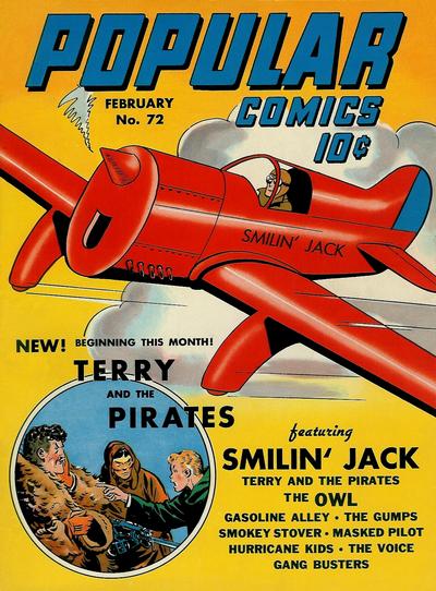 Cover for Popular Comics (Dell, 1936 series) #72
