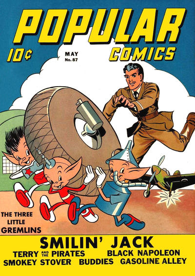Cover for Popular Comics (Dell, 1936 series) #87