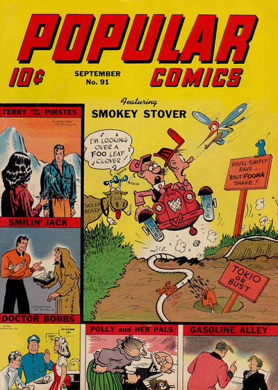 Cover for Popular Comics (Dell, 1936 series) #91