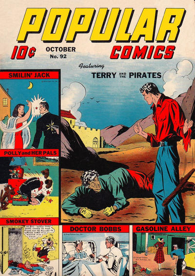Cover for Popular Comics (Dell, 1936 series) #92