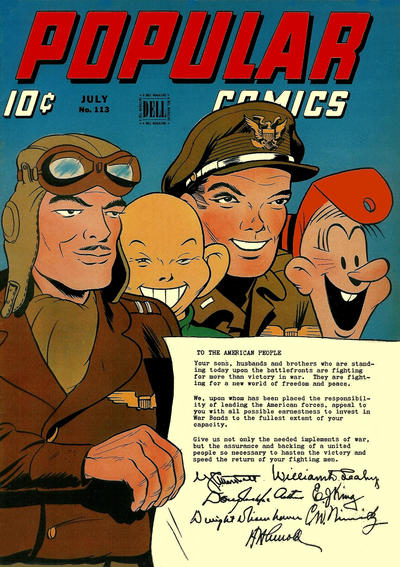 Cover for Popular Comics (Dell, 1936 series) #113
