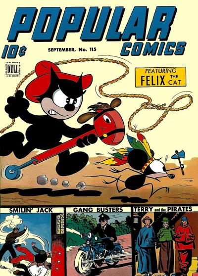 Cover for Popular Comics (Dell, 1936 series) #115