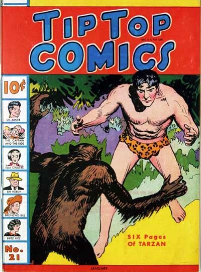 Cover for Tip Top Comics (United Feature, 1936 series) #21