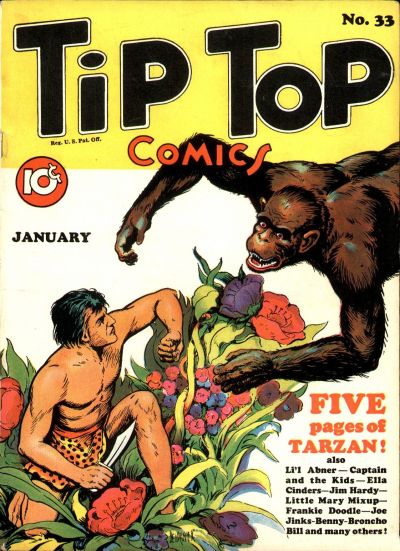 Cover for Tip Top Comics (United Feature, 1936 series) #v3#9 (33)