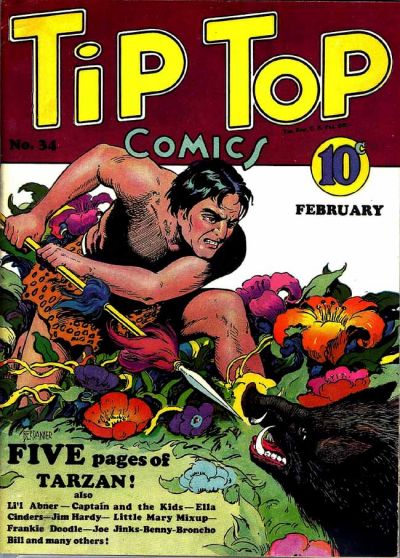 Cover for Tip Top Comics (United Feature, 1936 series) #v3#10 (34)