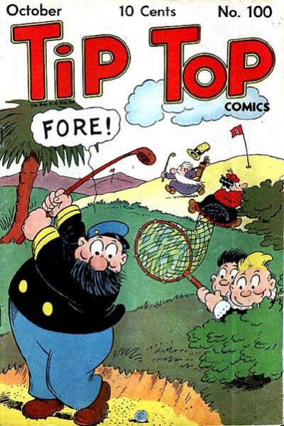 Cover for Tip Top Comics (United Feature, 1936 series) #v9#4 (100)