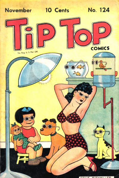 Cover for Tip Top Comics (United Feature, 1936 series) #v11#4 (124)