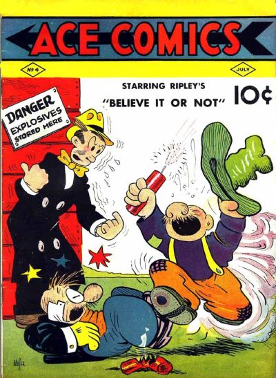 Cover for Ace Comics (David McKay, 1937 series) #4