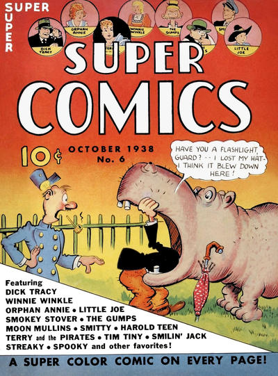 Cover for Super Comics (Western, 1938 series) #6
