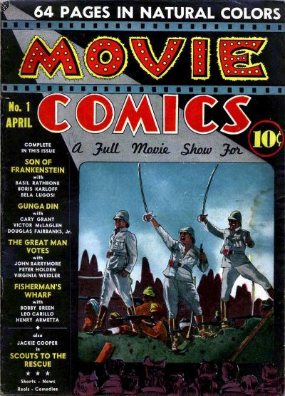 Cover for Movie Comics (DC, 1939 series) #1