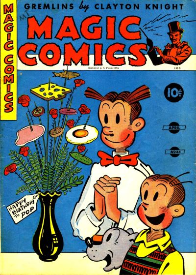 Cover for Magic Comics (David McKay, 1939 series) #45