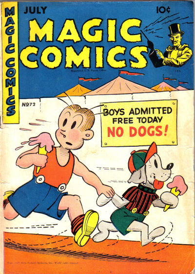Cover for Magic Comics (David McKay, 1939 series) #72