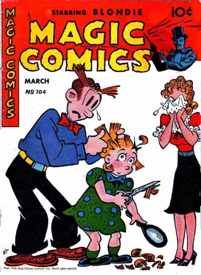 Cover for Magic Comics (David McKay, 1939 series) #104