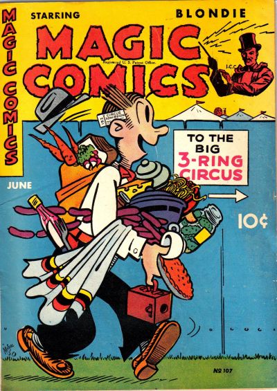 Cover for Magic Comics (David McKay, 1939 series) #107