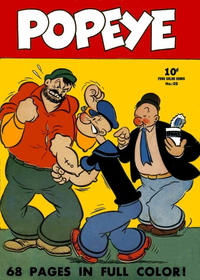 Cover Thumbnail for Four Color (Dell, 1939 series) #25 - Popeye