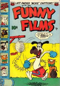 Cover Thumbnail for Funny Films (American Comics Group, 1949 series) #24