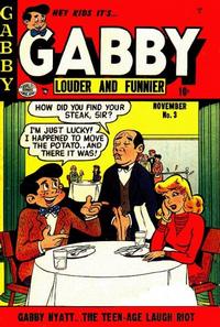 Cover Thumbnail for Gabby (Quality Comics, 1953 series) #3