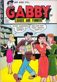 Cover Thumbnail for Gabby (Quality Comics, 1953 series) #6
