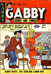 Cover Thumbnail for Gabby (Quality Comics, 1953 series) #11 [1]