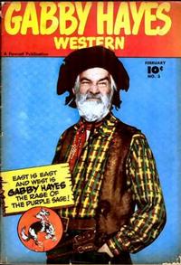 Cover for Gabby Hayes Western (Fawcett, 1948 series) #3