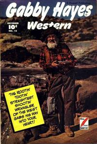 Cover Thumbnail for Gabby Hayes Western (Fawcett, 1948 series) #13