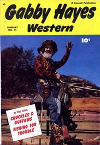 Cover Thumbnail for Gabby Hayes Western (Fawcett, 1948 series) #14