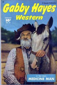 Cover Thumbnail for Gabby Hayes Western (Fawcett, 1948 series) #15
