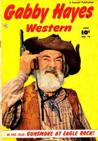Cover Thumbnail for Gabby Hayes Western (Fawcett, 1948 series) #19
