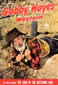Cover for Gabby Hayes Western (Fawcett, 1948 series) #23