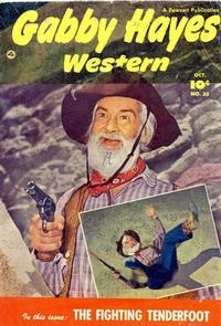 Cover Thumbnail for Gabby Hayes Western (Fawcett, 1948 series) #35
