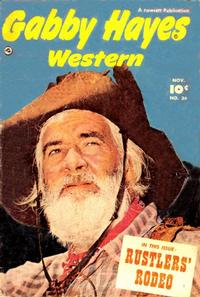 Cover Thumbnail for Gabby Hayes Western (Fawcett, 1948 series) #36