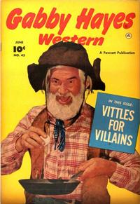 Cover Thumbnail for Gabby Hayes Western (Fawcett, 1948 series) #43