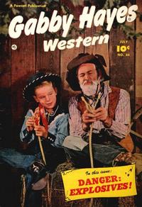 Cover Thumbnail for Gabby Hayes Western (Fawcett, 1948 series) #44