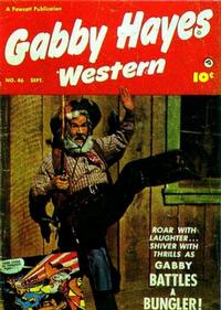 Cover Thumbnail for Gabby Hayes Western (Fawcett, 1948 series) #46