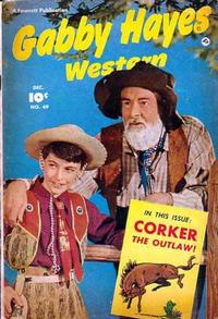 Cover for Gabby Hayes Western (Fawcett, 1948 series) #49