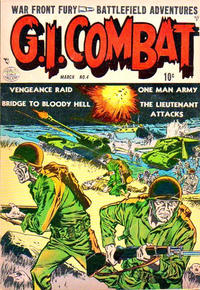 Cover for G.I. Combat (Quality Comics, 1952 series) #4