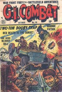 Cover for G.I. Combat (Quality Comics, 1952 series) #10