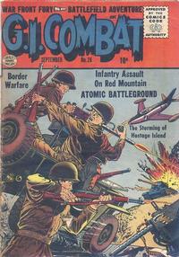 Cover for G.I. Combat (Quality Comics, 1952 series) #28