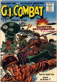 Cover Thumbnail for G.I. Combat (Quality Comics, 1952 series) #40
