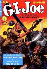 Cover Thumbnail for G.I. Joe (Ziff-Davis, 1951 series) #7