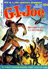 Cover Thumbnail for G.I. Joe (Ziff-Davis, 1951 series) #24