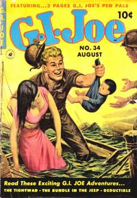 Cover Thumbnail for G.I. Joe (Ziff-Davis, 1951 series) #34