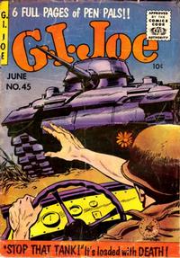 Cover Thumbnail for G.I. Joe (Ziff-Davis, 1951 series) #45