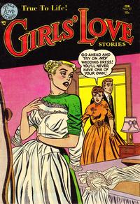 Cover for Girls' Love Stories (DC, 1949 series) #27