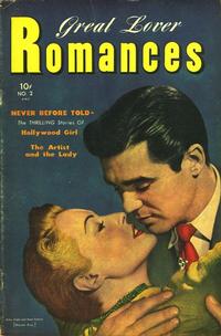 Cover Thumbnail for Great Lover Romances (Toby, 1951 series) #2