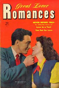 Cover Thumbnail for Great Lover Romances (Toby, 1951 series) #3