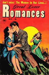 Cover Thumbnail for Great Lover Romances (Toby, 1951 series) #14
