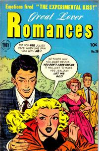 Cover Thumbnail for Great Lover Romances (Toby, 1951 series) #20